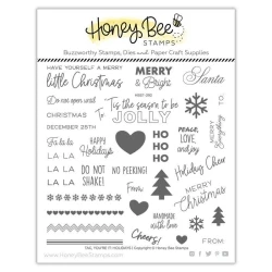 Honey Bee - Tag, You're It: Holidays - 6x6 Clearstamp Set