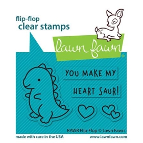 Rawr Flip-flop Clearstamps