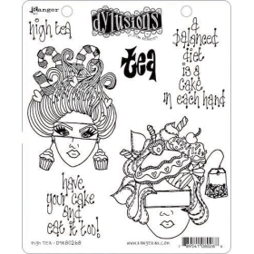 Dylusions Cling Stamp -...