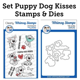 Whimsy Stamps - SET Puppy...