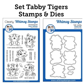 Whimsy Stamps - SET Tabby...