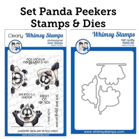 Whimsy Stamps - SET Panda...
