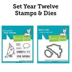 SET Year Twelve Stamps & Dies