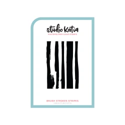 * Studio Katia - Brush Stroke Stripes Clearstamps