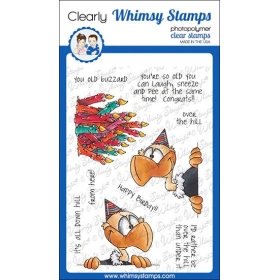 Whimsy Stamps - Old Buzzard...
