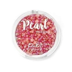 Picket Fence Studios - Gradient Flatback Pearls Bright Pink & Coral