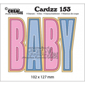 Crealies - Cardzz Baby