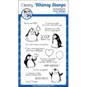 Whimsy Stamps - Penguin...