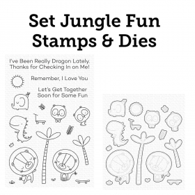SET Jungle Fun Stamps & Dies