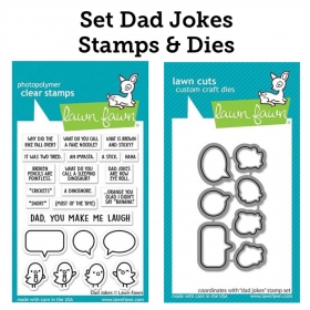 SET Dad Jokes Stamps & Dies