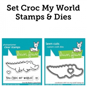 SET Croc My World Stamps &...