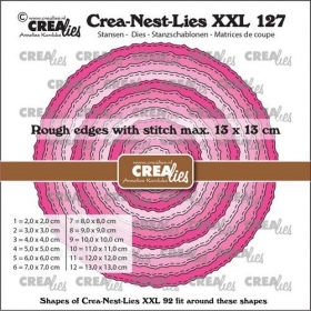Crealies - XXL 127 -...