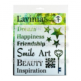 Lavinia Stencil - Words 2