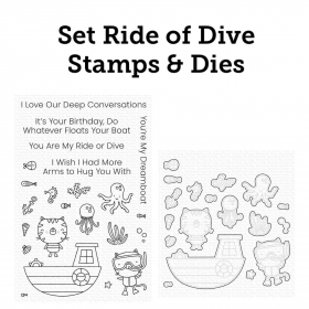 SET Ride or Dive Stamps & Dies