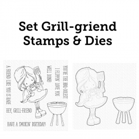 SET Grill-friend Stamps & Dies
