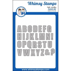 Whimsy Stamps - Bold ABC...