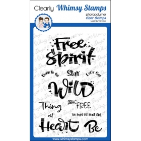 Whimsy Stamps - Free Spirit...