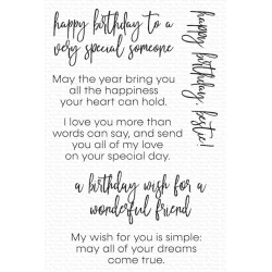 Inside & Out Birthday Greetings Clearstamps