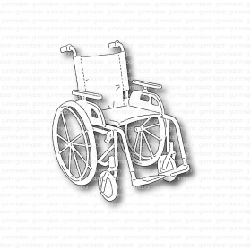 Wheelchair - Gummiapan