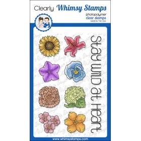 Whimsy Stamps - Flower...