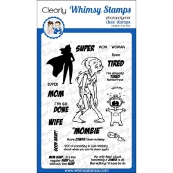 * Whimsy Stamps - Mombie Clearstamps