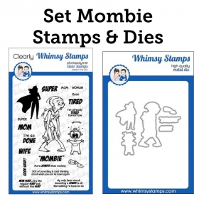 Whimsy Stamps - SET Mombie...