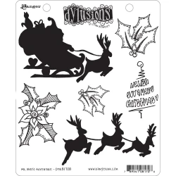 Dylusions Cling Stamp - Mr. Boo's Adventure