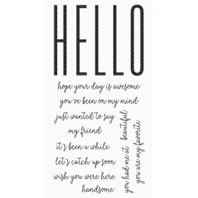 How to Say Hello - Clearstamps