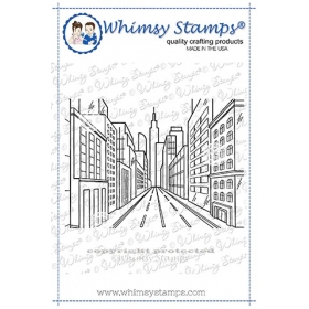 Whimsy Stamps - City Street...