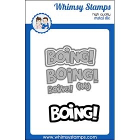 Whimsy Stamps - Boing! Word...