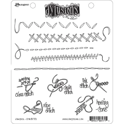 Dylusions Cling Stamp - Sampler