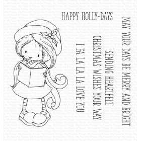 Happy Holly-days Clearstamps
