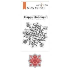 * Sparkly Snowflake Stamp &...