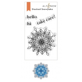 * Stacked Snowflake Stamp &...