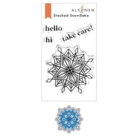 Stacked Snowflake Stamp &...