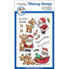 Whimsy Stamps - Santa's...