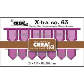 Crealies - Xtra No. 63 Banners