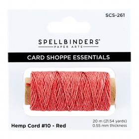 Spellbinders - Red Hemp Cord