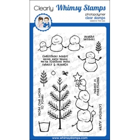 Whimsy Stamps - Snowball...