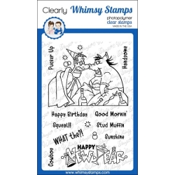 * Whimsy Stamps - What The?! Clearstamps