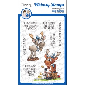 Whimsy Stamps - Moose You