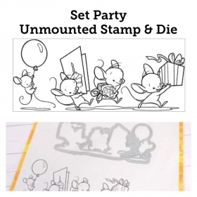 SET Party! Unmounted Stamp...