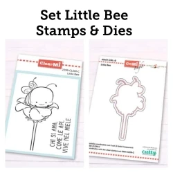 SET Little Bee Stamps & Dies