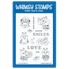 Whimsy Stamps - Lady Bugs...