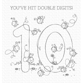 Number Fun - 10 Clearstamps