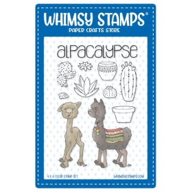 Whimsy Stamps - Alpacalypse...
