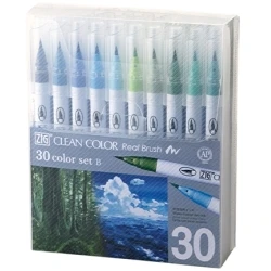 Zig Clean Color Real Brush - Set B - 30 stuks