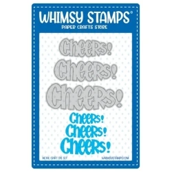 Whimsy Stamps - Cheers! Die Set