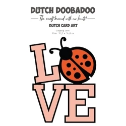 Dutch Doobadoo - Card-Art Ladybug Love