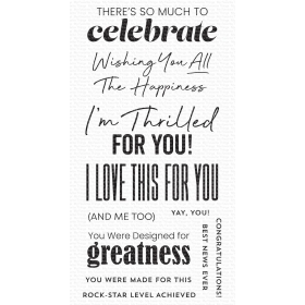 Thrilled For You - Clearstamps